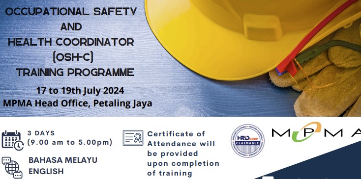 OCCUPATIONAL SAFETY AND HEALTH COORDINATOR (OSH-C) TRAINING PROGRAMME