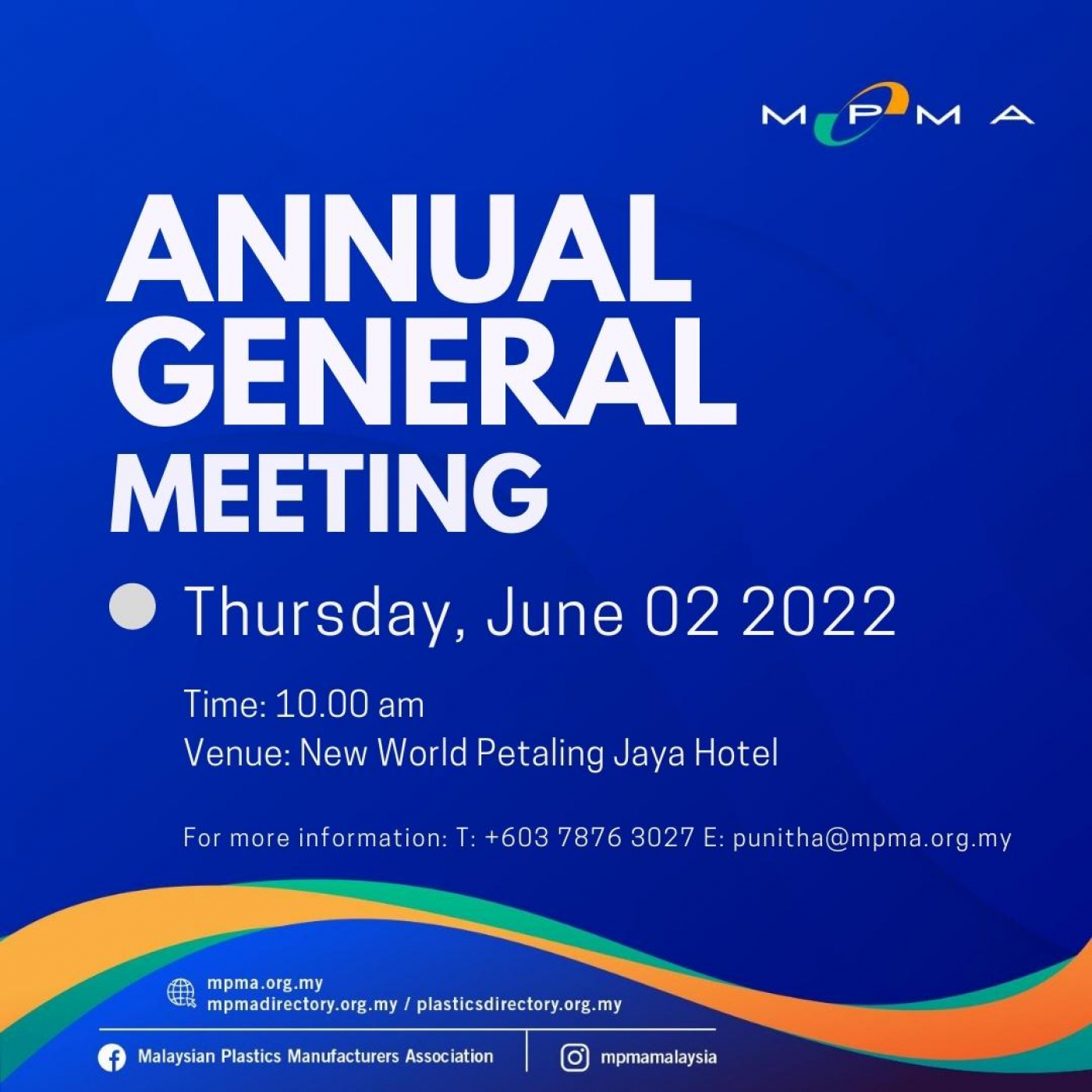 NOTICE OF THE 55TH ANNUAL GENERAL MEETING 2022