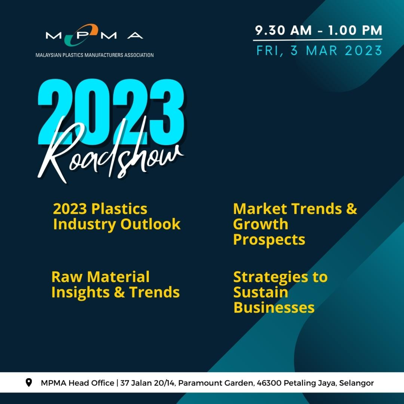 MPMA’s Roadshow 2023