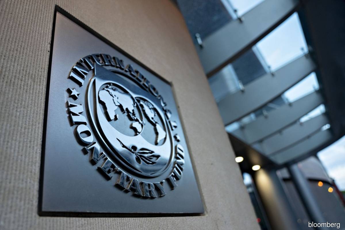 389641421 IMF logo on wall of building Tues26072022 20230401114833 bloomberg 3