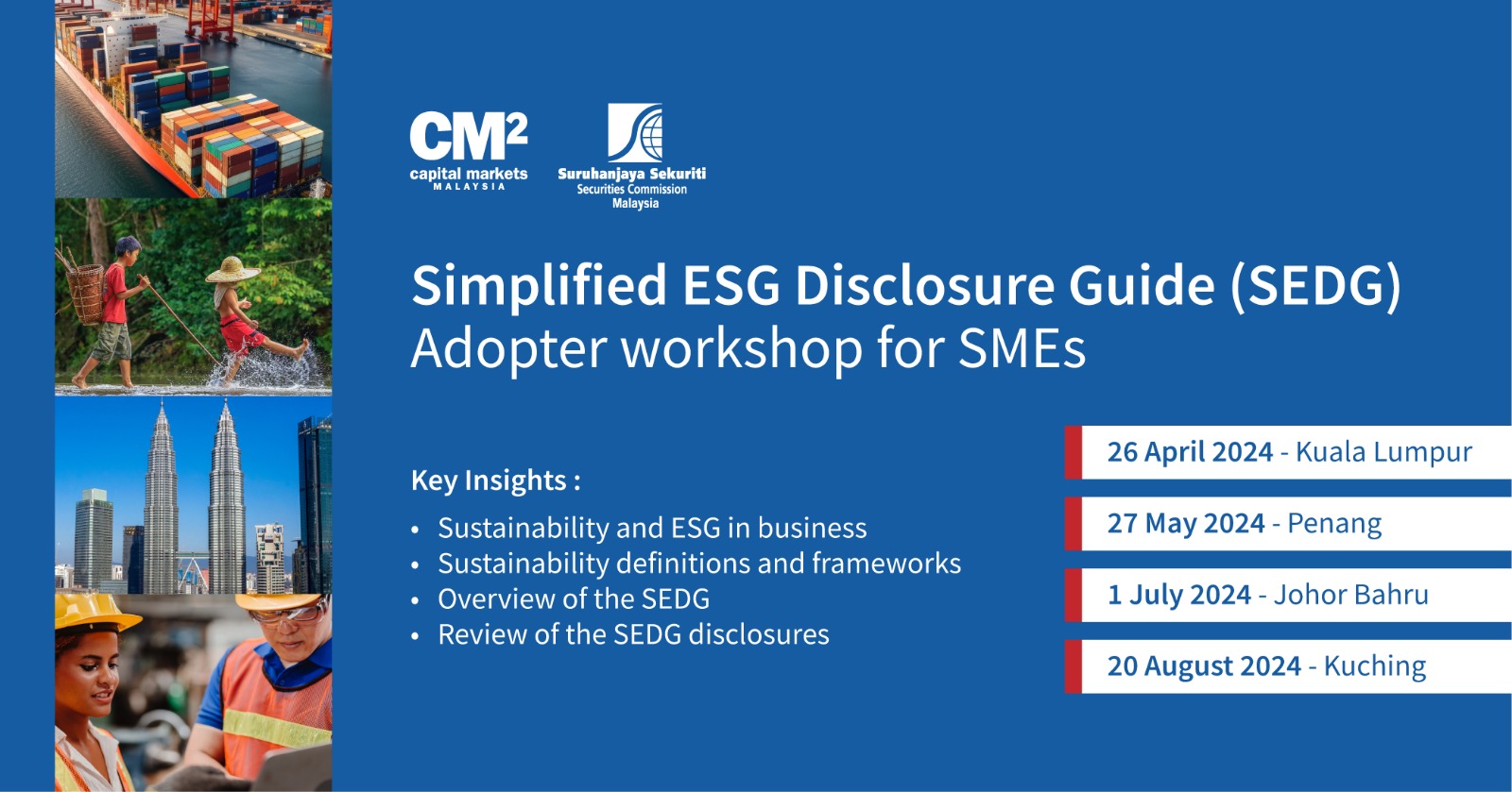 SIMPLIFIED ESG DISCLOSURE GUIDE (SEDG) - ADOPTER WORKSHOP FOR SMEs