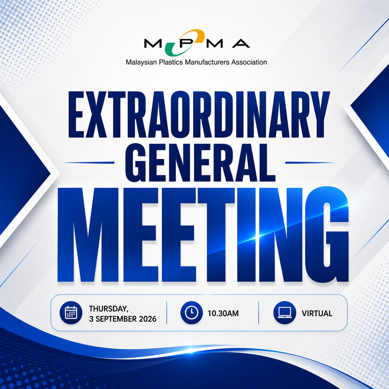 NOTICE OF EXTRAORDINARY GENERAL MEETING