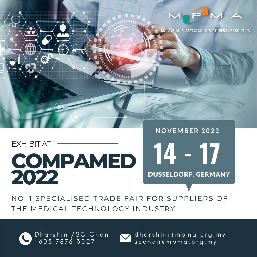 Compamed 2022 Trade Mission to Dusseldorf, Germany, From 14 – 17 November 2022